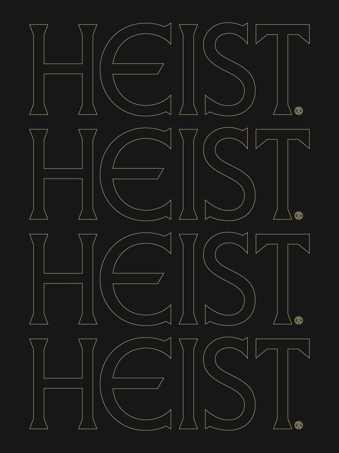The Heist full project presentation