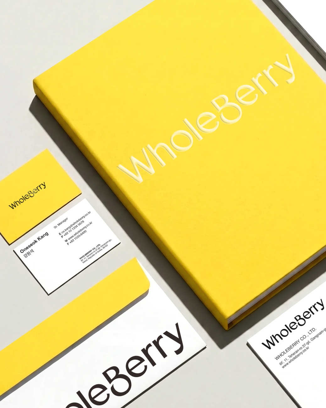 Wholeberry brand project — visual 1