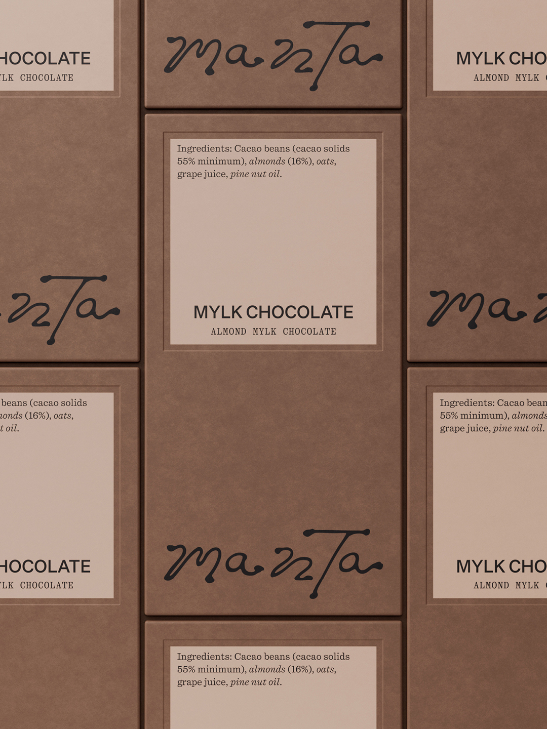 Manta Chocolate brand project — visual 1