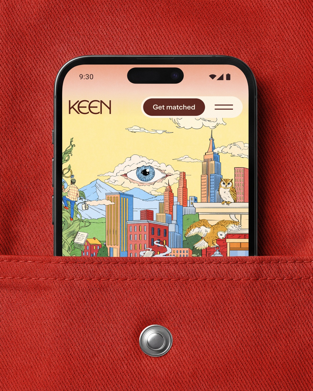 Keen material detail