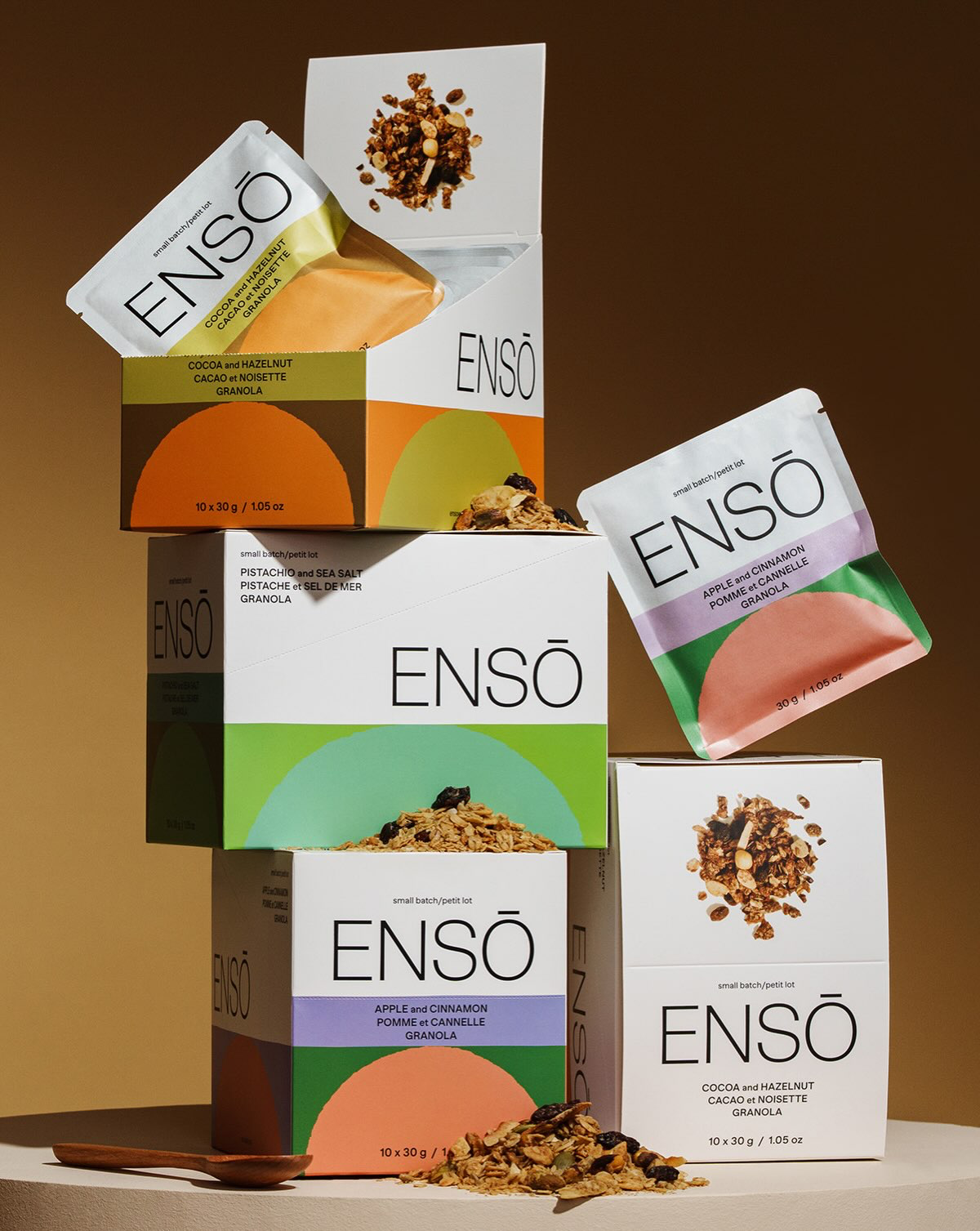 ENSŌ GRANOLA brand project — visual 1