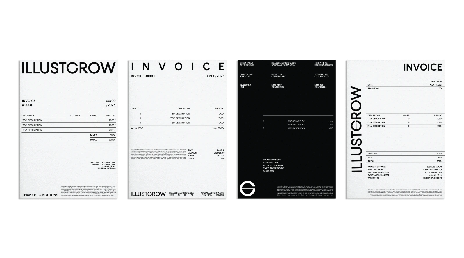 Minimal Invoice Template
